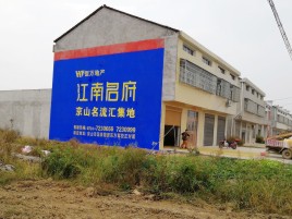 清镇市农村墙体广告在不同形式上面展现的不同特色