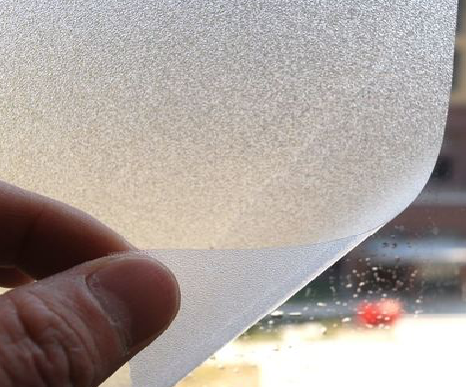 清镇市玻璃门外面粘广告用什么材料好？